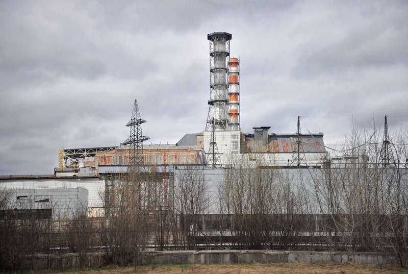 Chernobyl nuclear power station fourth power 25 years later