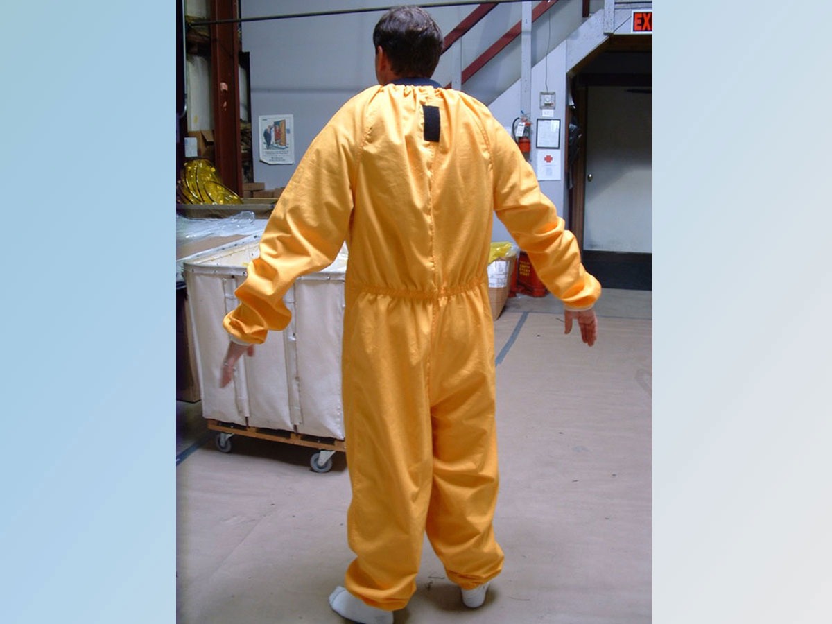 Reusable Washable Colored Coverall Safety Clothing Protective Overall Suit Coat 